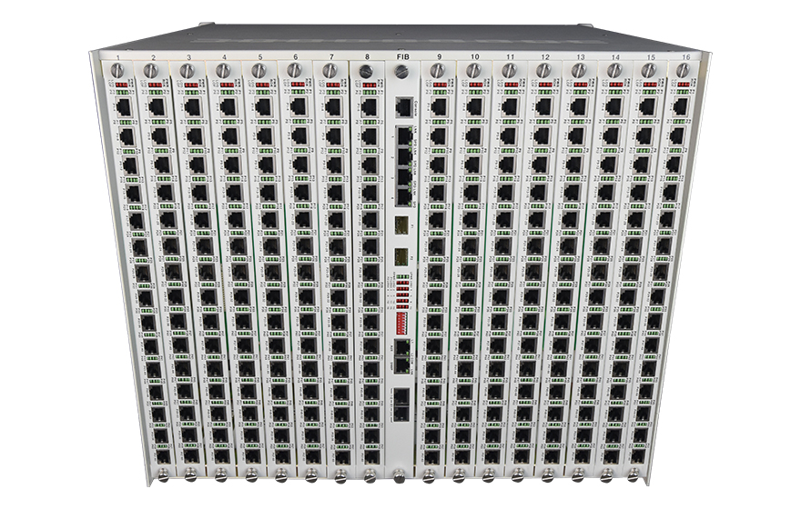 飛暢科技-960路電話光端機(jī)（8U 19英寸，SFP 1+1光備份）