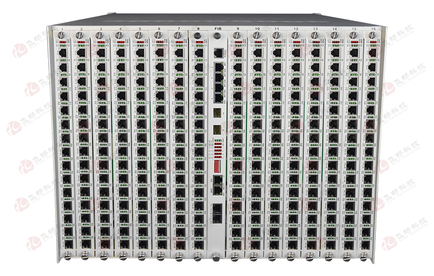 飛暢科技-960路電話光端機(jī)（8U 19英寸，SFP 1+1光備份）